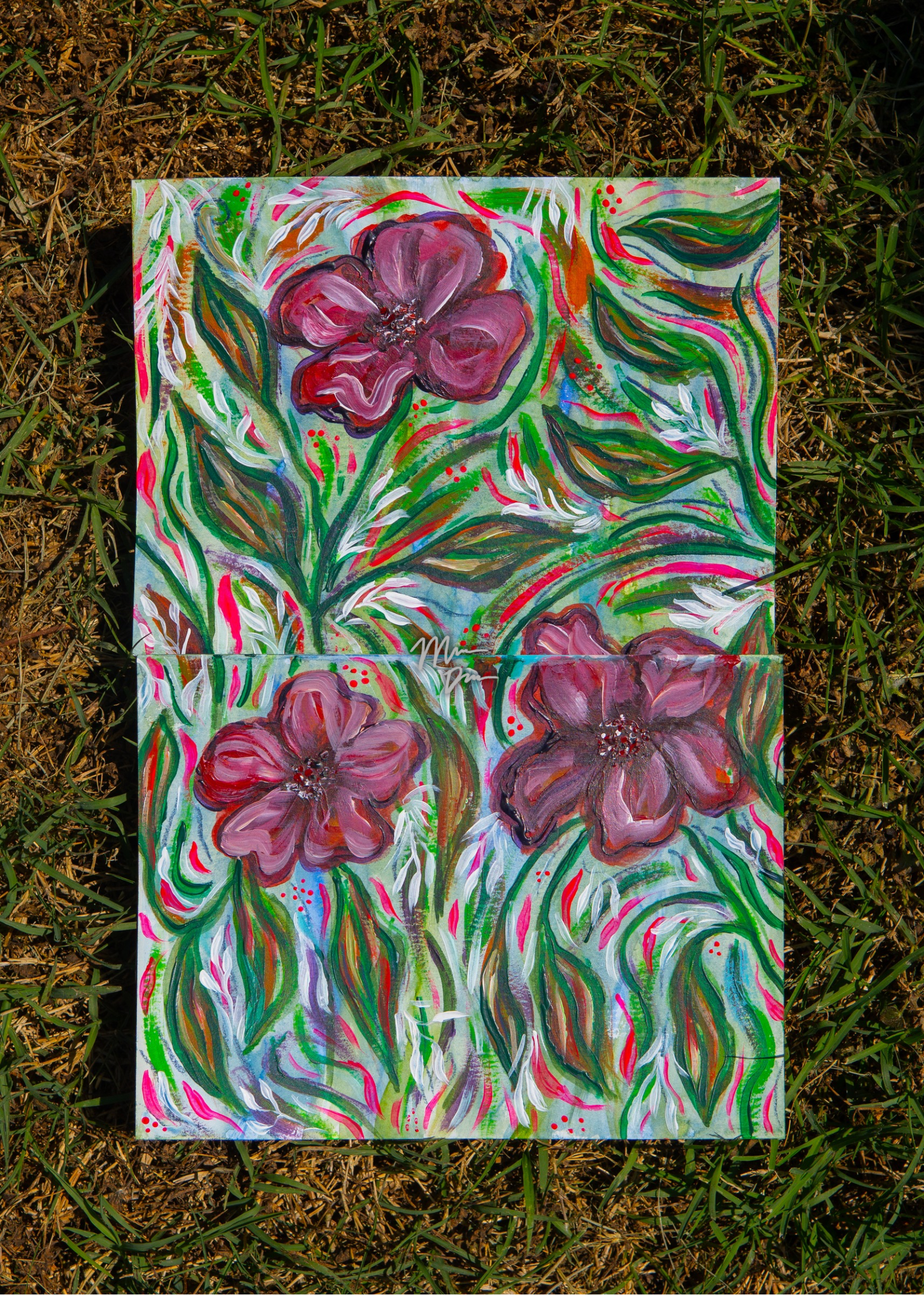 Floral Collection #2 Card — artworkbymiles